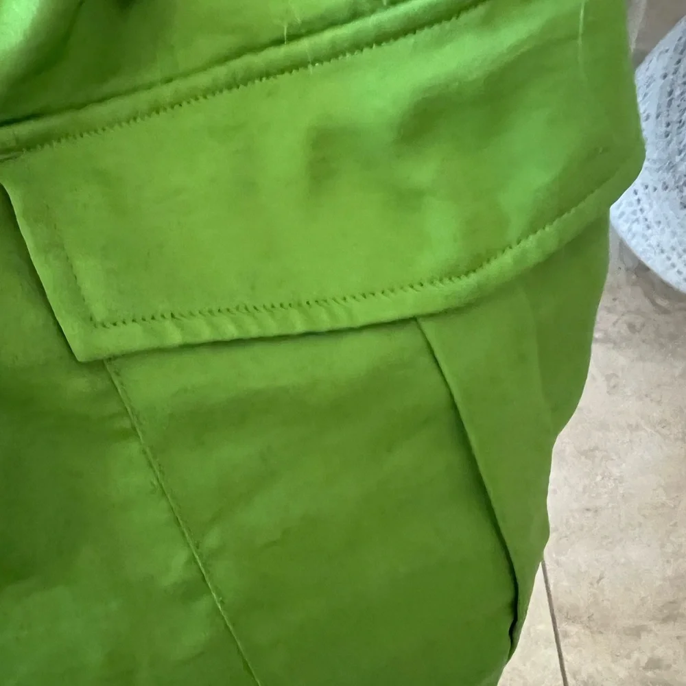 🌟🌺☀️ a new day Green Women's Cargo Shorts - Picture 6 of 6